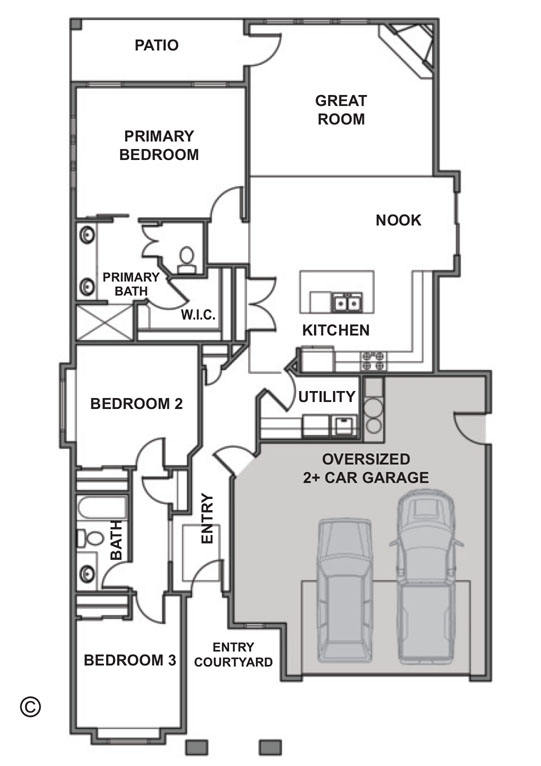 Acadia Floorplan, Olive Tree at Spurwing