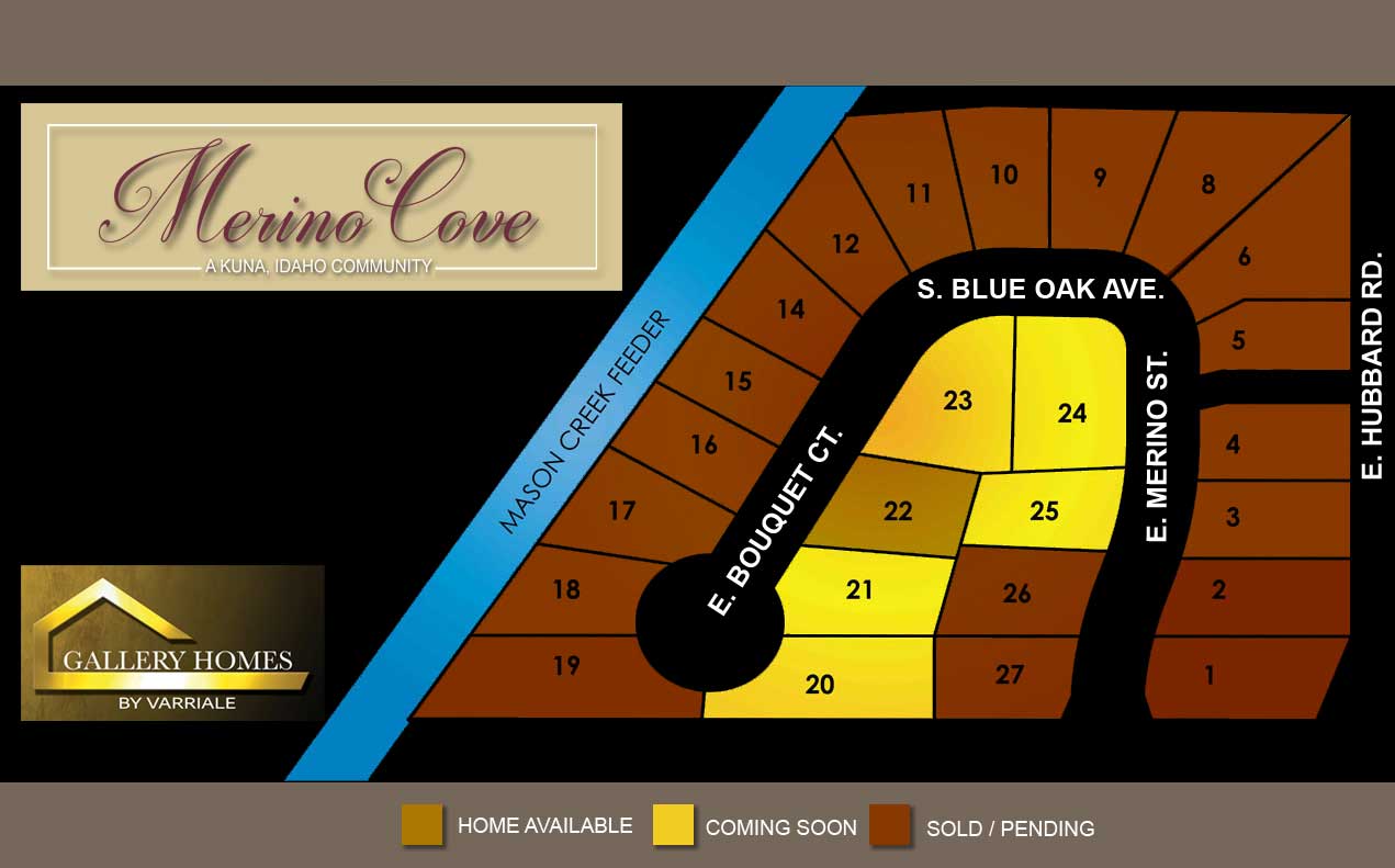 Merino Cove Plat Site Map Updated 2/28/2026